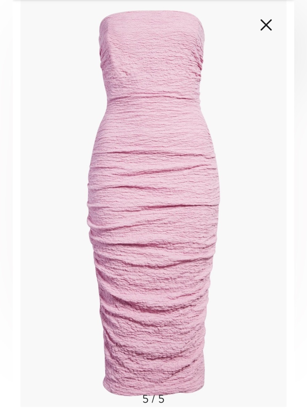 Tana Ruched Corset Strapless Midi
Dress
HOUSE OF CB - Picture 5 of 6
